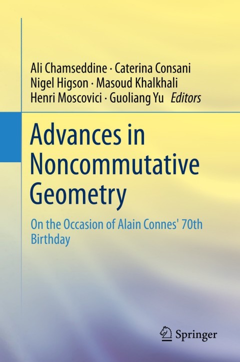 Cover image for book Advances in Noncommutative Geometry