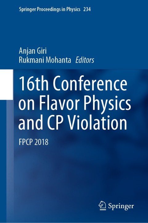 Cover image for book 16th Conference on Flavor Physics and CP Violation