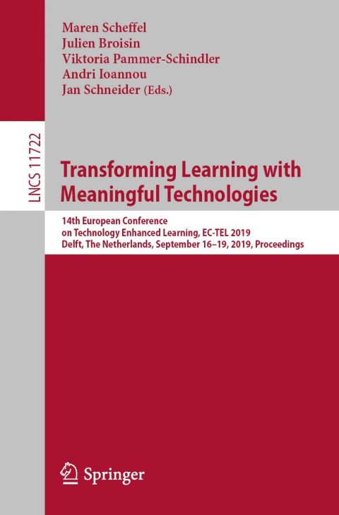 Cover image for book Transforming Learning with Meaningful Technologies