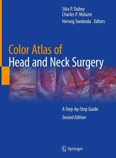 Cover image for book Color Atlas of Head and Neck Surgery