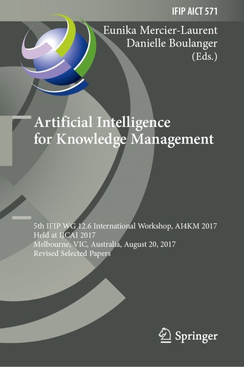 Cover image for book Artificial Intelligence for Knowledge Management