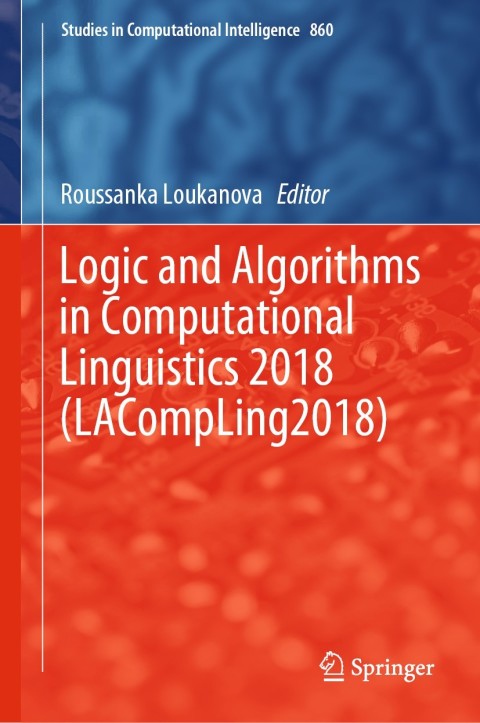 Cover image for book Logic and Algorithms in Computational Linguistics 2018 (LACompLing2018)