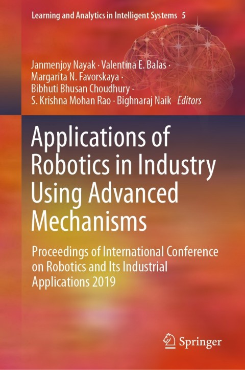 Cover image for book Applications of Robotics in Industry Using Advanced Mechanisms
