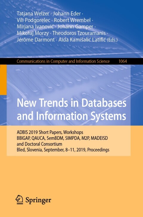 Cover image for book New Trends in Databases and Information Systems