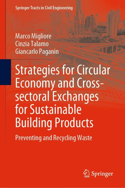Cover image for book Strategies for Circular Economy and Cross-sectoral Exchanges for Sustainable Building Products