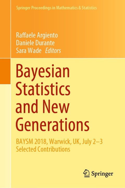 Cover image for book Bayesian Statistics and New Generations
