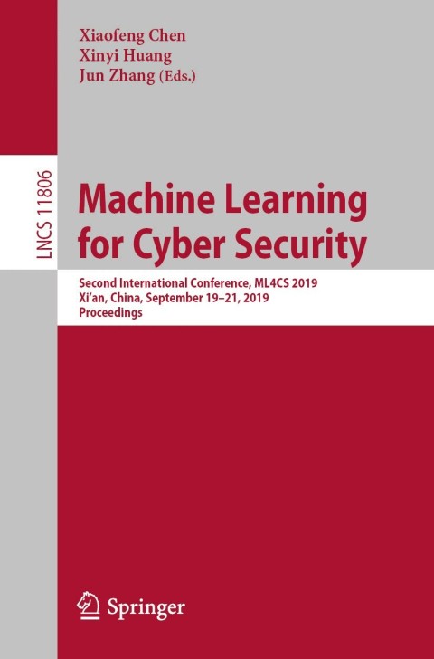 Cover image for book Machine Learning for Cyber Security