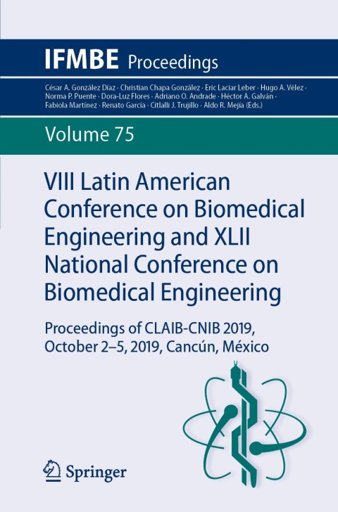 Cover image for book VIII Latin American Conference on Biomedical Engineering and XLII National Conference on Biomedical Engineering