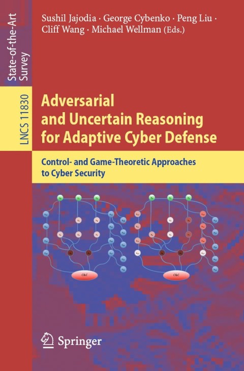 Cover image for book Adversarial and Uncertain Reasoning for Adaptive Cyber Defense