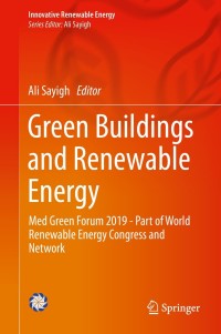 Cover image: Green Buildings and Renewable Energy 9783030308407