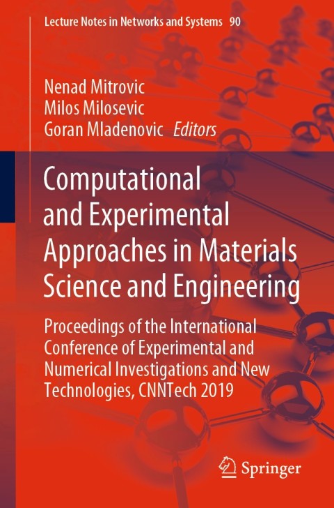 Cover image for book Computational and Experimental Approaches in Materials Science and Engineering