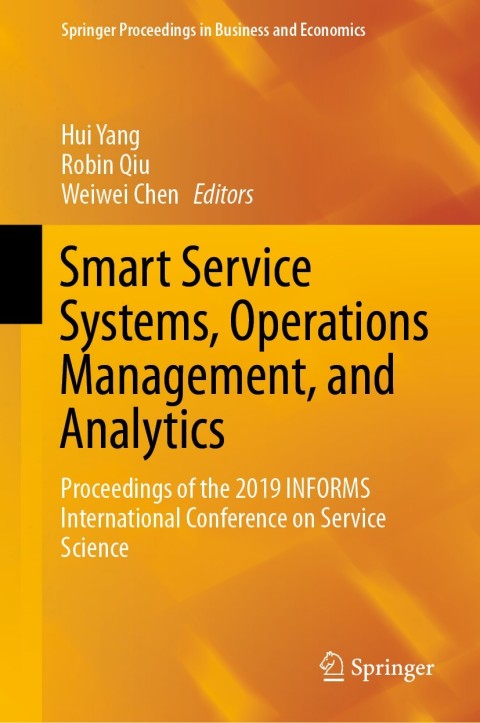 Cover image for book Smart Service Systems, Operations Management, and Analytics