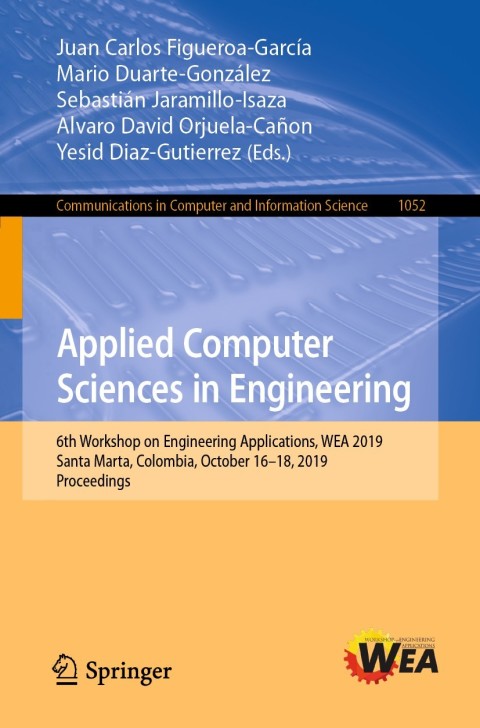 Cover image for book Applied Computer Sciences in Engineering