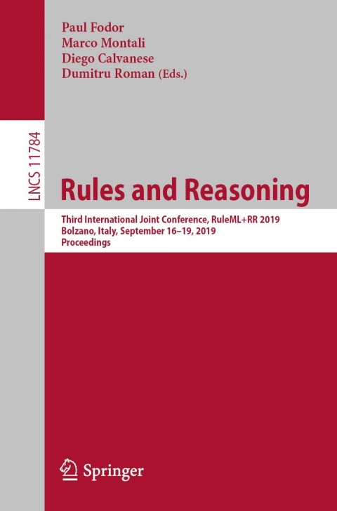 Cover image for book Rules and Reasoning
