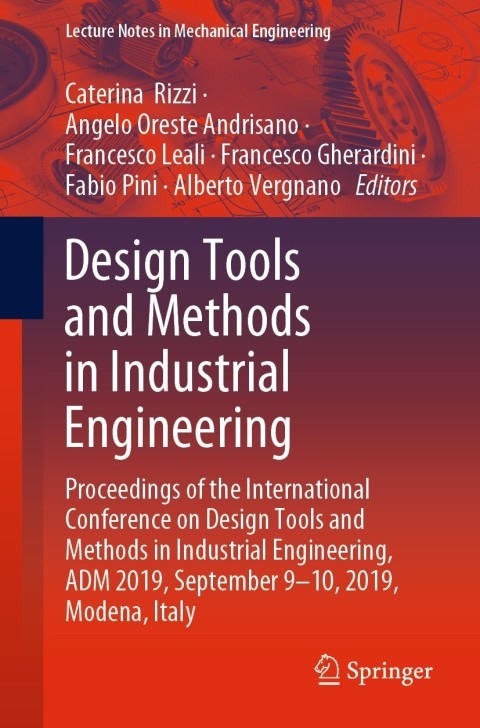 Cover image for book Design Tools and Methods in Industrial Engineering