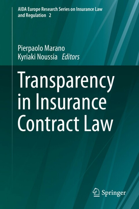 Cover image for book Transparency in Insurance Contract Law