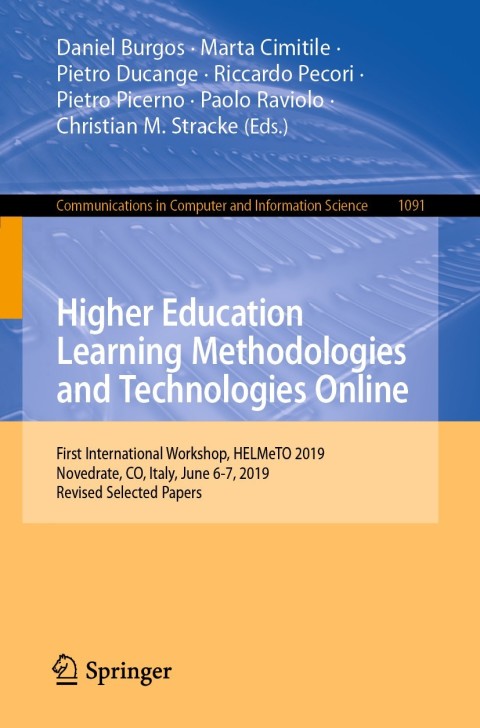 Cover image for book Higher Education Learning Methodologies and Technologies Online