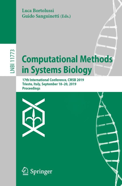 Cover image for book Computational Methods in Systems Biology