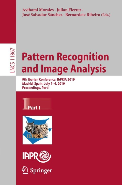 Cover image for book Pattern Recognition and Image Analysis