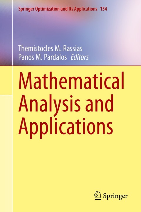 Cover image for book Mathematical Analysis and Applications