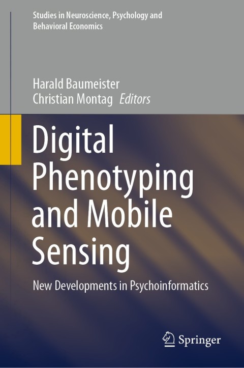 Cover image for book Digital Phenotyping and Mobile Sensing