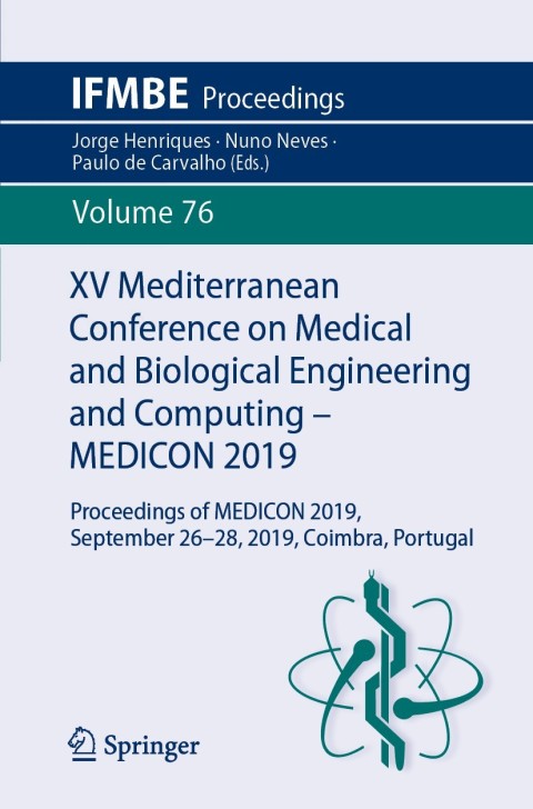 Cover image for book XV Mediterranean Conference on Medical and Biological Engineering and Computing – MEDICON 2019
