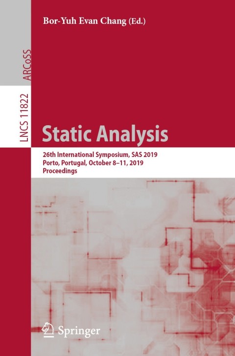 Cover image for book Static Analysis