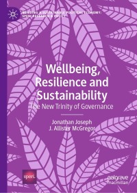 Cover image: Wellbeing, Resilience and Sustainability 9783030323066