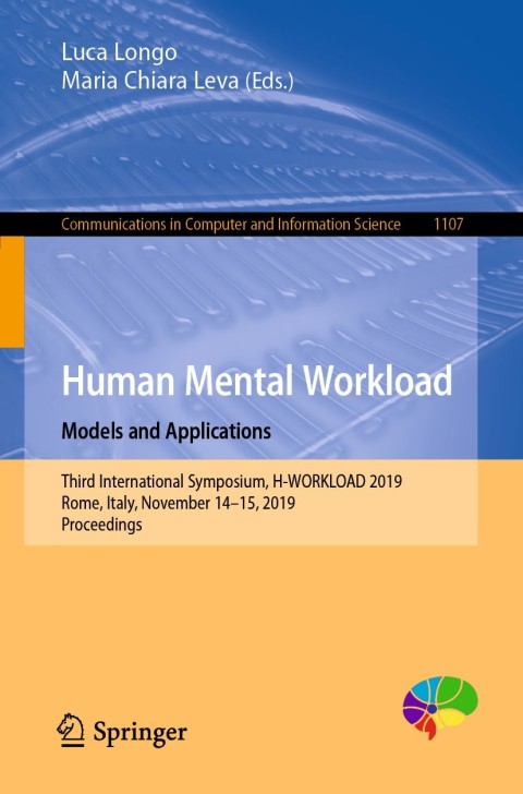 Cover image for book Human Mental Workload: Models and Applications