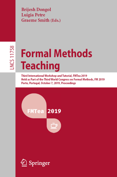 Cover image for book Formal Methods Teaching