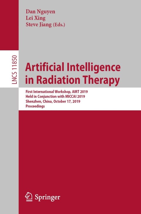 Cover image for book Artificial Intelligence in Radiation Therapy