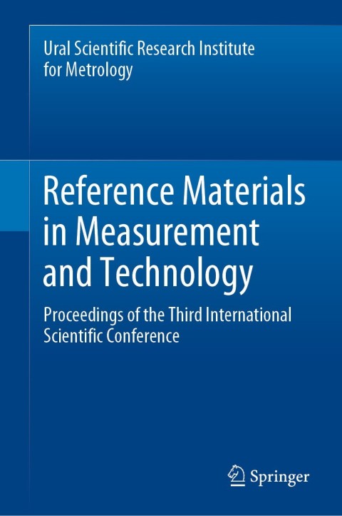 Cover image for book Reference Materials in Measurement and Technology