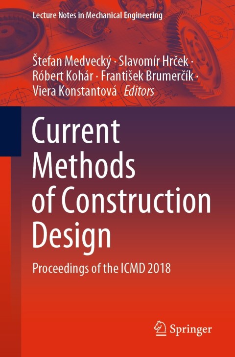Cover image for book Current Methods of Construction Design