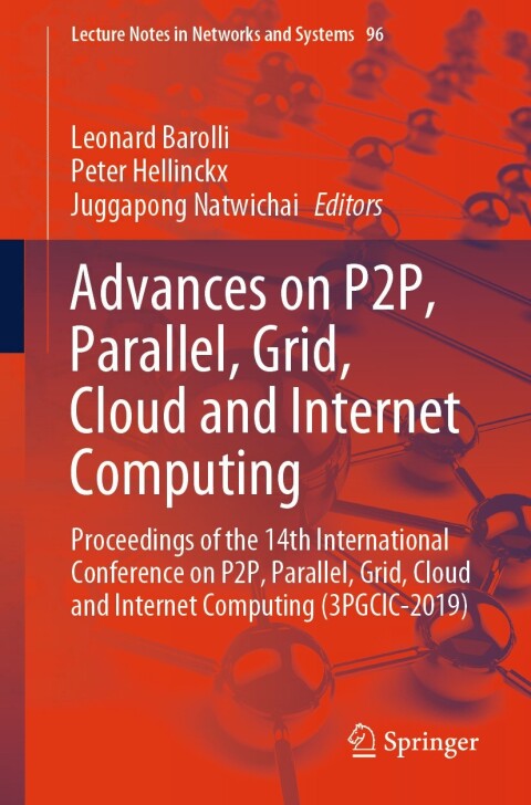 Cover image for book Advances on P2P, Parallel, Grid, Cloud and Internet Computing