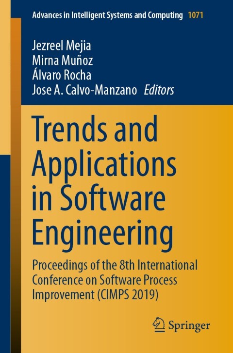 Cover image for book Trends and Applications in Software Engineering