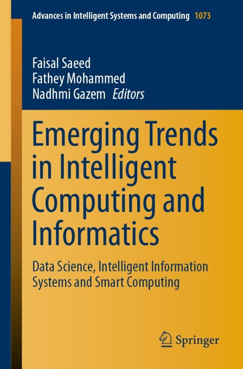 Cover image for book Emerging Trends in Intelligent Computing and Informatics