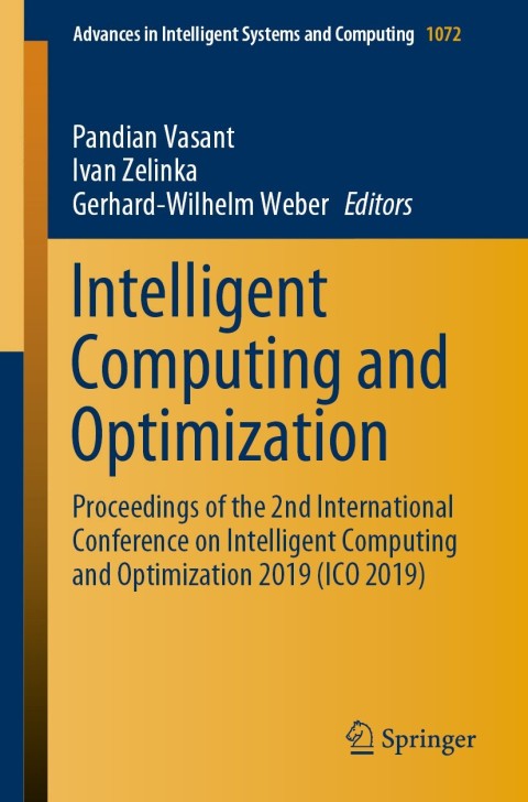 Cover image for book Intelligent Computing and Optimization