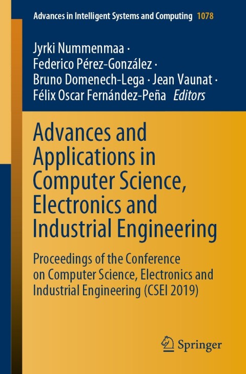Cover image for book Advances and Applications in Computer Science, Electronics and Industrial Engineering