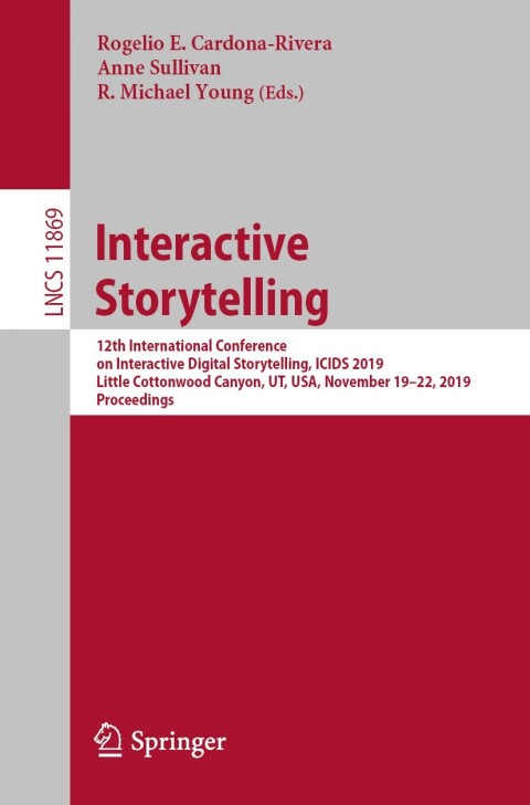 Cover image for book Interactive Storytelling
