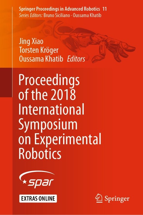 Cover image for book Proceedings of the 2018 International Symposium on Experimental Robotics