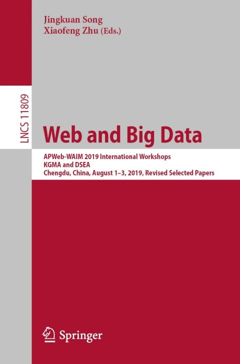 Cover image for book Web and Big Data