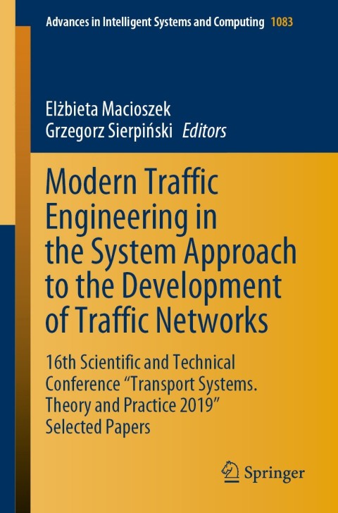 Cover image for book Modern Traffic Engineering in the System Approach to the Development of Traffic Networks