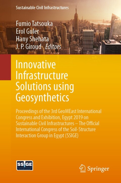 Cover image for book Innovative Infrastructure Solutions using Geosynthetics