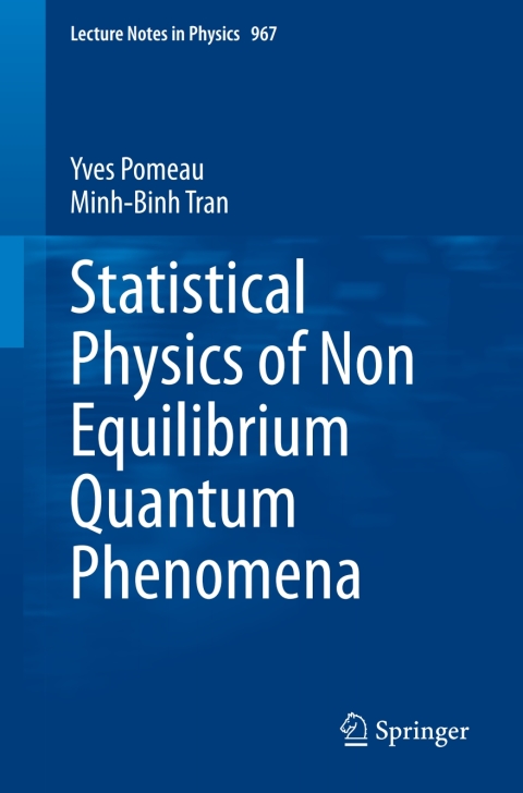 Cover image for book Statistical Physics of Non Equilibrium Quantum Phenomena