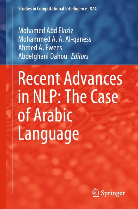 Cover image for book Recent Advances in NLP: The Case of Arabic Language