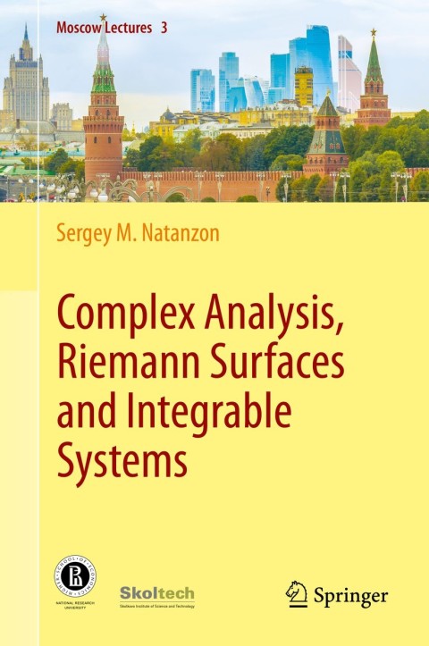 Cover image for book Complex Analysis, Riemann Surfaces and Integrable Systems