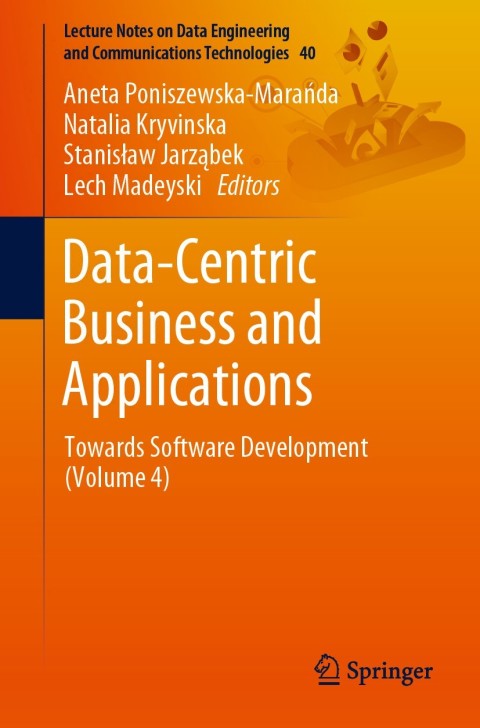 Cover image for book Data-Centric Business and Applications