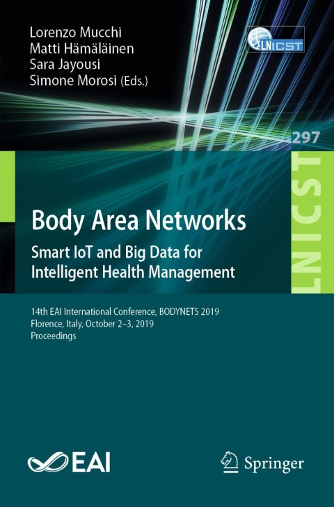 Cover image for book Body Area Networks: Smart IoT and Big Data for Intelligent Health Management