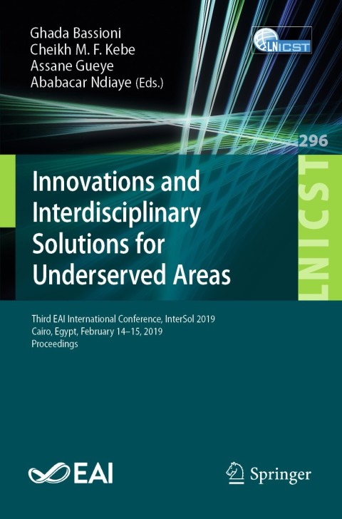 Cover image for book Innovations and Interdisciplinary Solutions for Underserved Areas