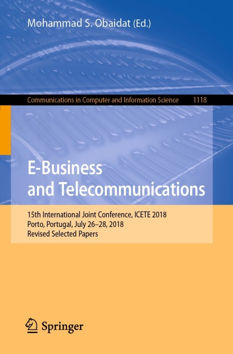 Cover image for book E-Business and Telecommunications